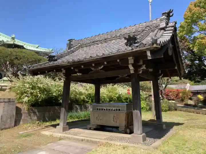 総持寺の手水舎
