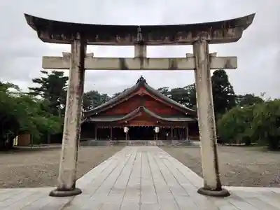 富山縣護國神社の鳥居