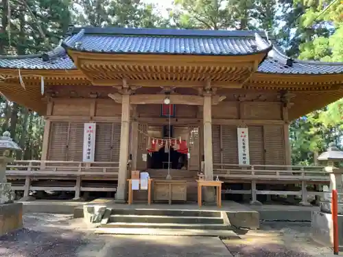米川八幡神社の本殿・本堂