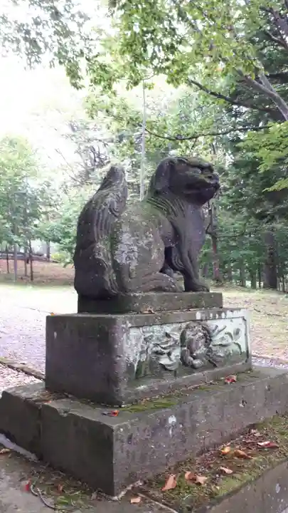神居神社の狛犬
