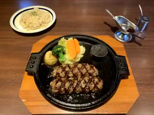 千形神社の食事