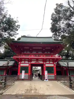 井草八幡宮の山門・神門