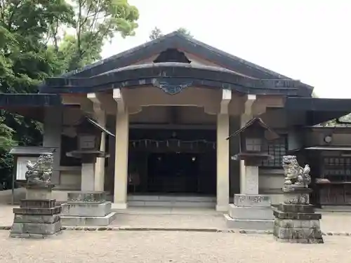 津八幡宮の本殿・本堂