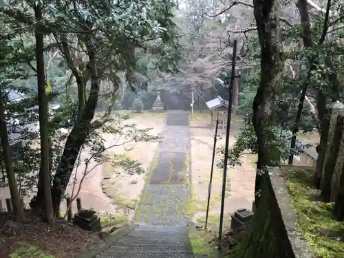 朱智神社の景色