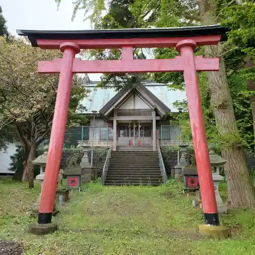 川汲稲荷神社の鳥居