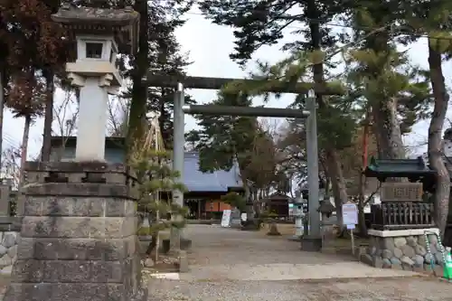 北宮諏方神社の鳥居