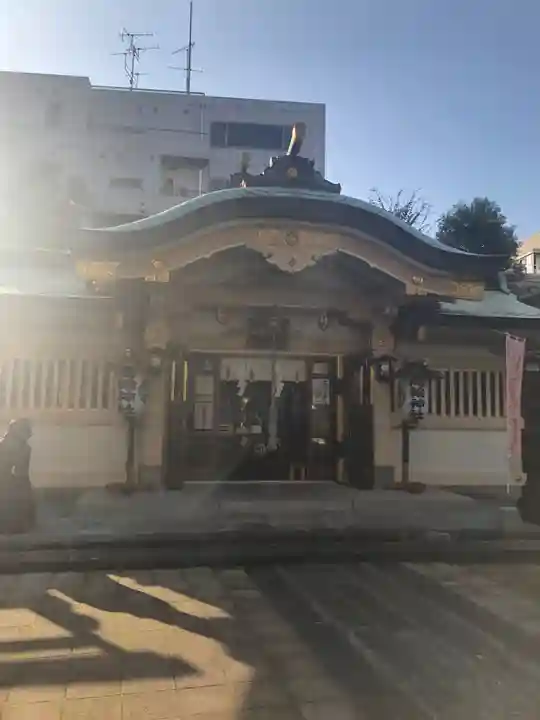 高輪神社の本殿・本堂