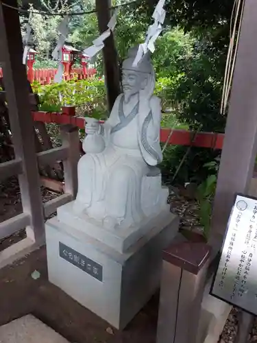 川越八幡宮の像