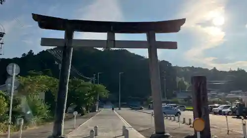 佐太神社の鳥居