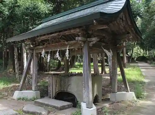 鳥取東照宮（樗谿神社）の手水