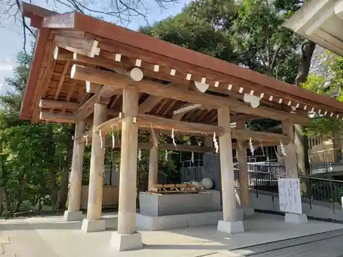 東郷神社の手水舎