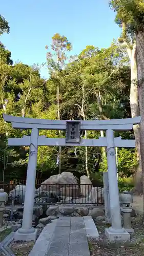 荒見神社の鳥居