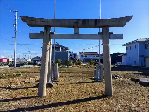 天神社（南治郎丸天神社）の鳥居