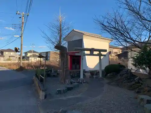 黒嶋稲荷神社の鳥居