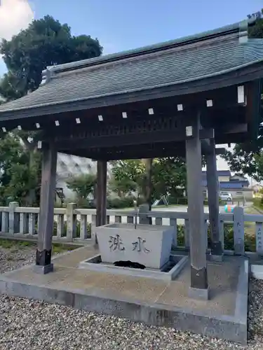 十二社神社の手水舎