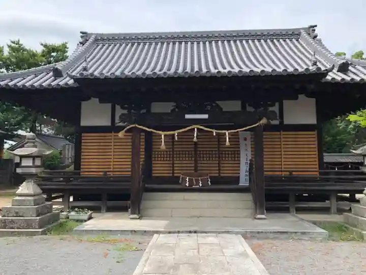 西鴨神社の本殿・本堂