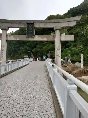 八百富神社の鳥居