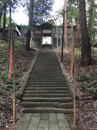 村檜神社の山門・神門