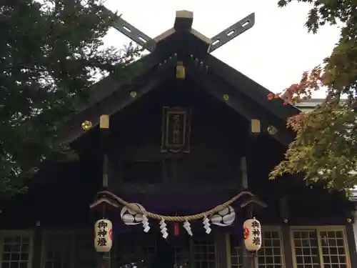 厚別神社の本殿