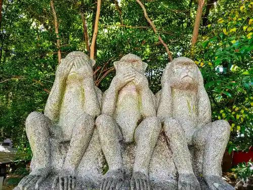 不乗森神社の狛犬