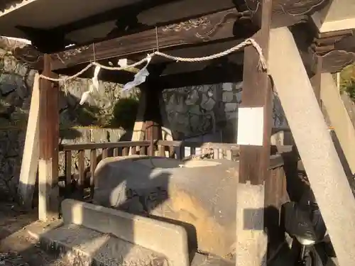 尾長天満宮の手水舎