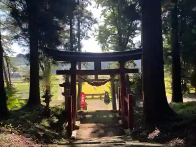 大宮温泉神社の鳥居