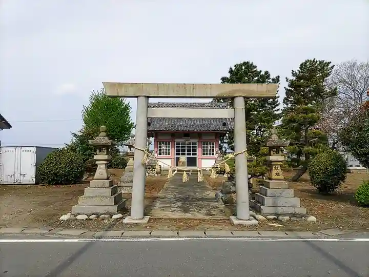 楽平神社の鳥居