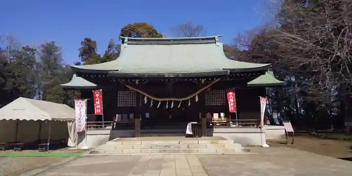 峯ヶ岡八幡神社の本殿・本堂