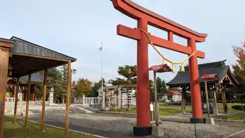 美瑛神社の鳥居