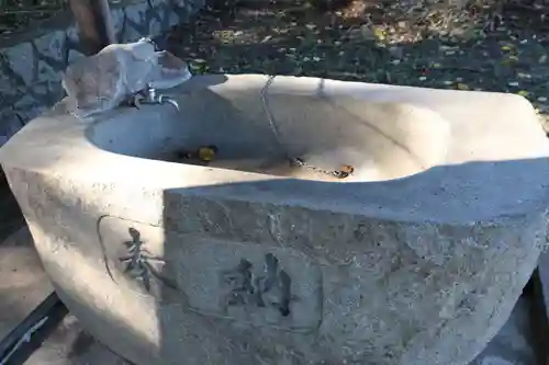 浅間神社の手水