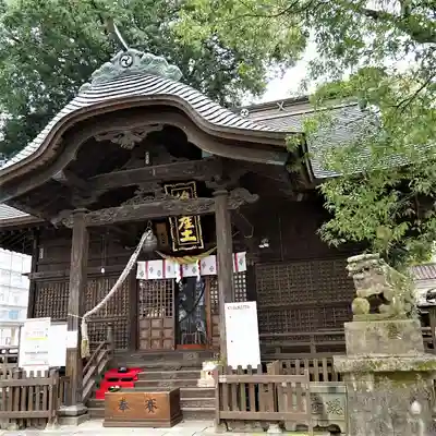 阿邪訶根神社の本殿・本堂