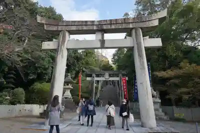 宮地嶽神社の鳥居