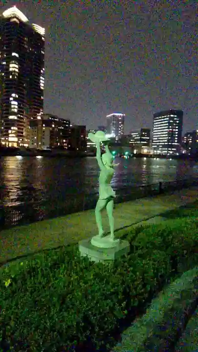 於咲稲荷神社・波除(浪除)稲荷神社の周辺