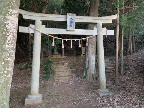 水神社の鳥居