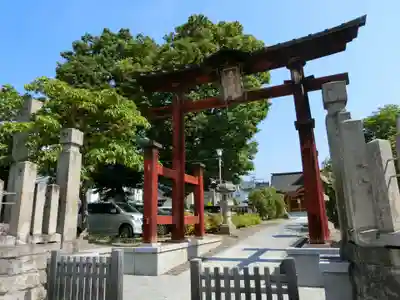 武井神社の鳥居