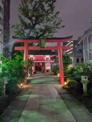 成子天神社の鳥居