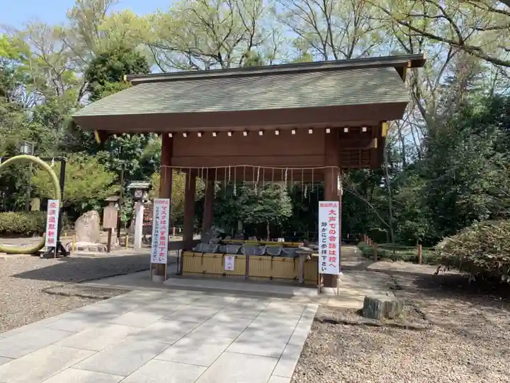 櫻木神社の手水舎