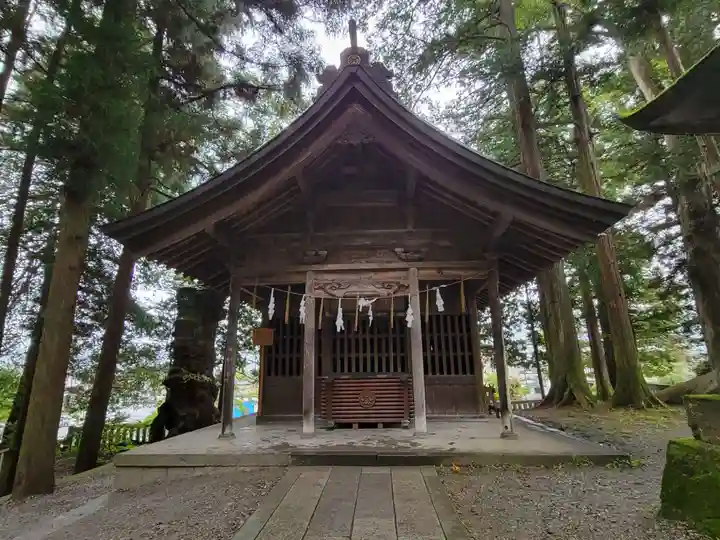 諏訪大社の末社・摂社