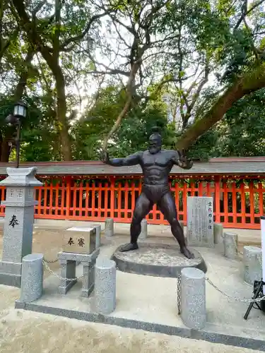 住吉神社の像