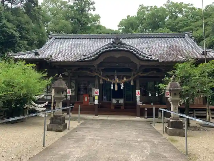 比木神社の本殿・本堂