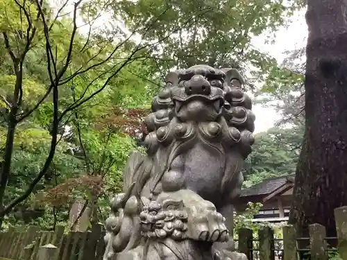 春日山神社の狛犬