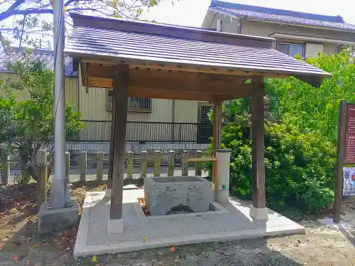 八幡社（壹之割八幡社）の手水舎