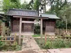 石神井氷川神社の鳥居