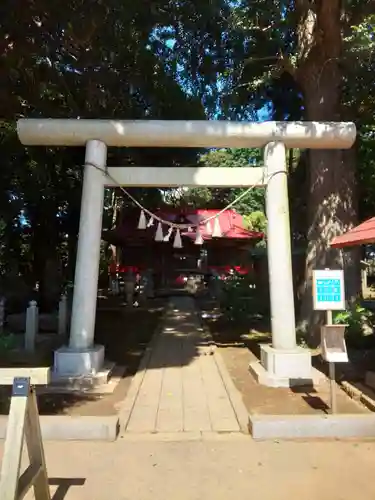 小林鳥見神社の鳥居