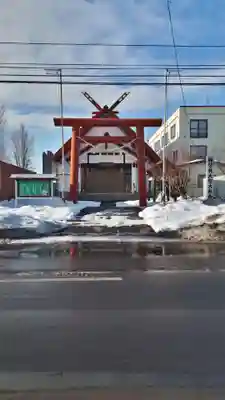 新習教大聖大教会祈祷殿の鳥居