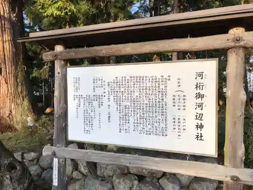 河桁御河辺神社の歴史