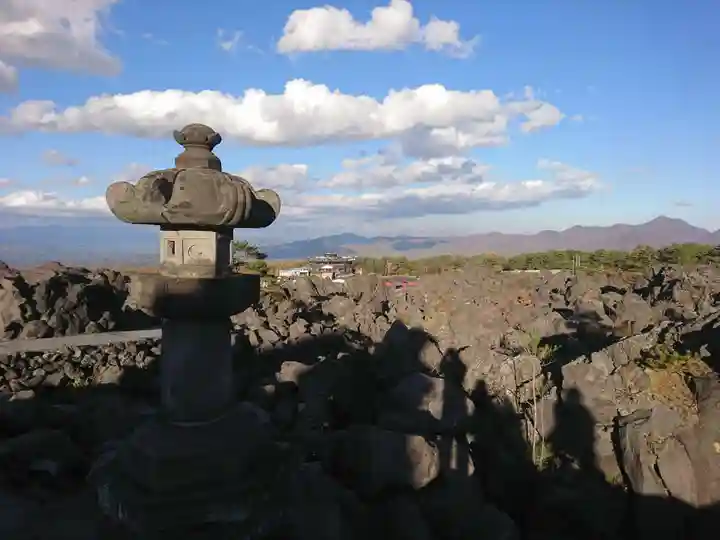 寛永寺別院浅間山観音堂の景色