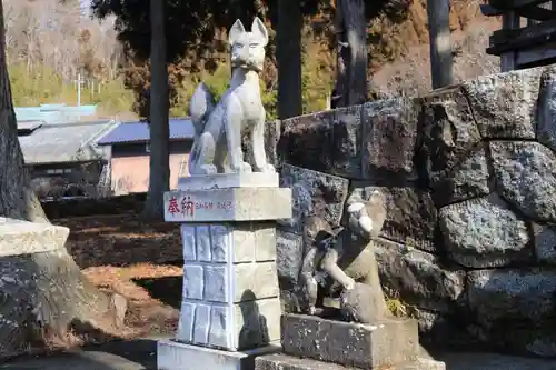 三坂稲荷神社の狛犬