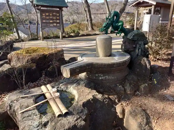 常陸国出雲大社の手水舎
