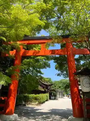 賀茂御祖神社(下鴨神社)の鳥居